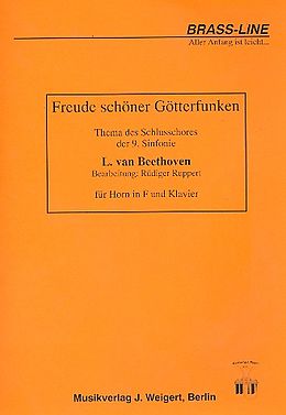 Ludwig van Beethoven Notenblätter Freude schöner Götterfunken