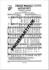 Andrew Lloyd Webber Notenblätter Memory aus Cats