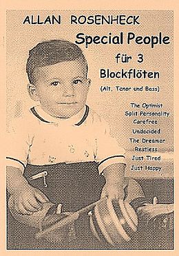 Allan Rosenheck Notenblätter Special People für 3 Blockflöten