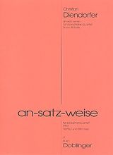 Christian Diendorfer Notenblätter AN-SATZ-WEISE FUER 4 SAXOPHONE