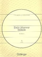 Erich Urbanner Notenblätter Ballade