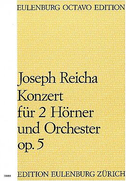 Anton (Antoine) Joseph Reicha Notenblätter Konzert op.5