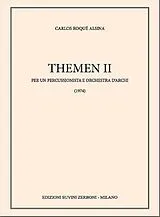 Carlos Roque Alsina Notenblätter Themen 2