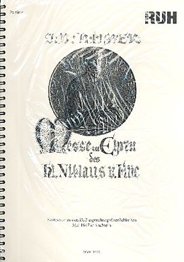 Johann Baptist Hilber Notenblätter Messe zu Ehren des Heiligen Niklaus von