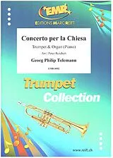 Georg Philipp Telemann Notenblätter Concerto per la Chiesa