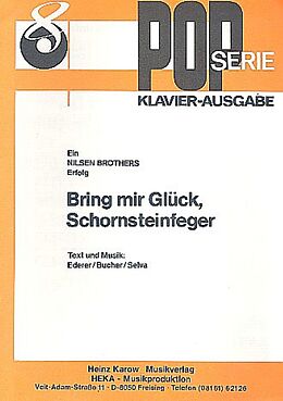 Pepe Ederer Notenblätter Bring mir Glück, Schornsteinfeger