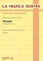 Antonio (Franz Anton Rössler) Rosetti Notenblätter Menuet from String quartet E major