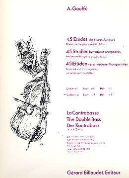 A. Gouffé Notenblätter 45 études de divers auteurs vol.2