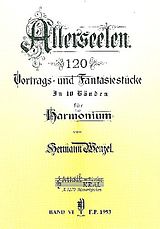 Hermann Wenzel Notenblätter Allerseelen Band 6 12 Vortrags- und