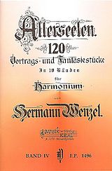 Hermann Wenzel Notenblätter Allerseelen Band 4 12 Vortrags