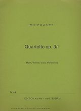 Johann Wenzel ) Punto Giovanni (= Stich Notenblätter Quartett op.3,1 für Horn in F