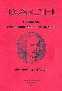 Johann Sebastian Bach Notenblätter Sämtliche zweistimmigen Inventionen