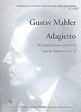 Gustav Mahler Notenblätter Adagietto aus der Sinfonie Nr.5
