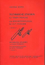 Johann Doms Notenblätter Posaunenschule Band 2
