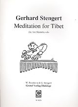 Gerhard Stengert Notenblätter Meditation for Tibet