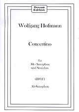 Wolfgang Hofmann Notenblätter Concertino H81C für Saxophon und Streicher