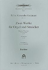 Felix Alexandre Guilmant Notenblätter Adoration op.44 und Marche élégiaque op.74