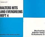  Notenblätter Halters Hits und Evergreens Band 4