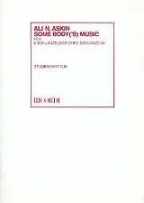 Ali N. Askin Notenblätter SOME BODY(S) MUSIC FUER 6 SCHLAG