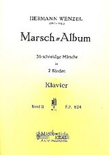Hermann Wenzel Notenblätter Marsch-Album Band 2für Klavier