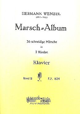 Hermann Wenzel Notenblätter Marsch-Album Band 2