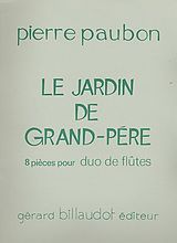 Pierre Paubon Notenblätter Le jardin de grand-père