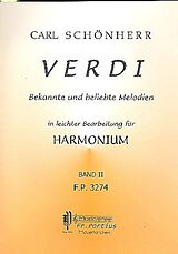 Giuseppe Verdi Notenblätter Verdi Band 2 Bekannte und beliebte