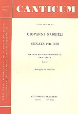 Giovanni Gabrieli Notenblätter Sonata Nr.8
