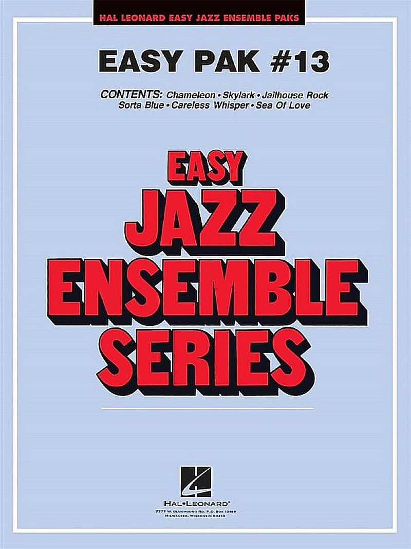 EASY JAZZ ENSEMBLE SERIES PAK NO.13