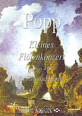 Wilhelm Popp Notenblätter Kleines Flötenkonzert op.438