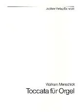 Wolfram Menschick Notenblätter Toccata