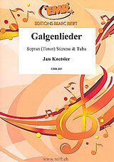 Jan Koetsier Notenblätter Galgenlieder für Sopran (Tenor)
