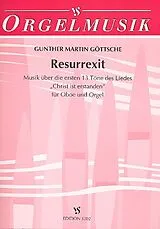 Gunther Martin Göttsche Notenblätter Resurrexit Musik über die ersten