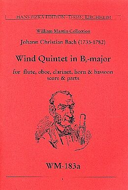 Johann Christian Bach Notenblätter Quintett B-Dur
