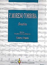 Federico Moreno Torroba Notenblätter Sonatina