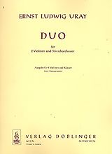 Ernst Ludwig Uray Notenblätter Duo für 2 Violinen und