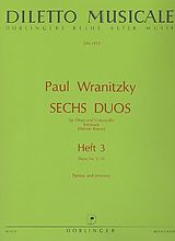 Paul Wranitzky Notenblätter 6 Duos Band 3 (Br.5-6)