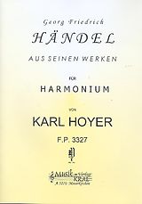 Georg Friedrich Händel Notenblätter Händel Aus seinen Werken