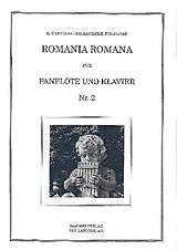 R. Cantieni Notenblätter Romania Romana