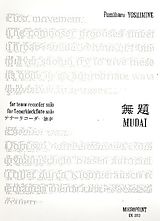 Fumiharu Yoshimine Notenblätter Mudai - 3 Fragmente