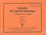  Notenblätter Märsche für Spielmannszüge 2
