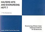  Notenblätter Halters Hits and Evergreens Band 7