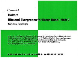 Notenblätter Halters Hits and Evergreens Band 2