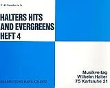 Notenblätter Halters Hits and Evergreens Band 4