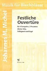  Notenblätter Festliche Ouvertüre für 4 Trompeten