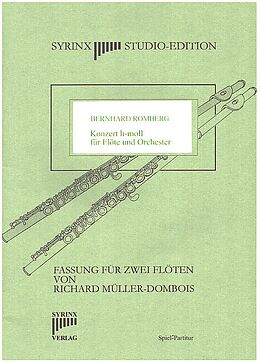 Bernhard Heinrich Romberg Notenblätter Konzert h-Moll für Flöte