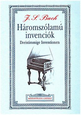Johann Sebastian Bach Notenblätter Dreistimmige Inventionen
