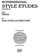 Alice Gomez Notenblätter INTERNATIONAL STYLE ETUDES VOL.2