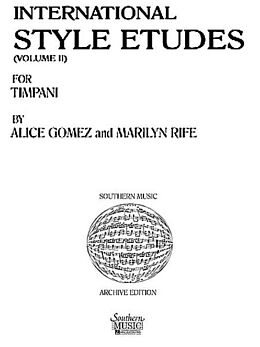 Alice Gomez Notenblätter INTERNATIONAL STYLE ETUDES VOL.2