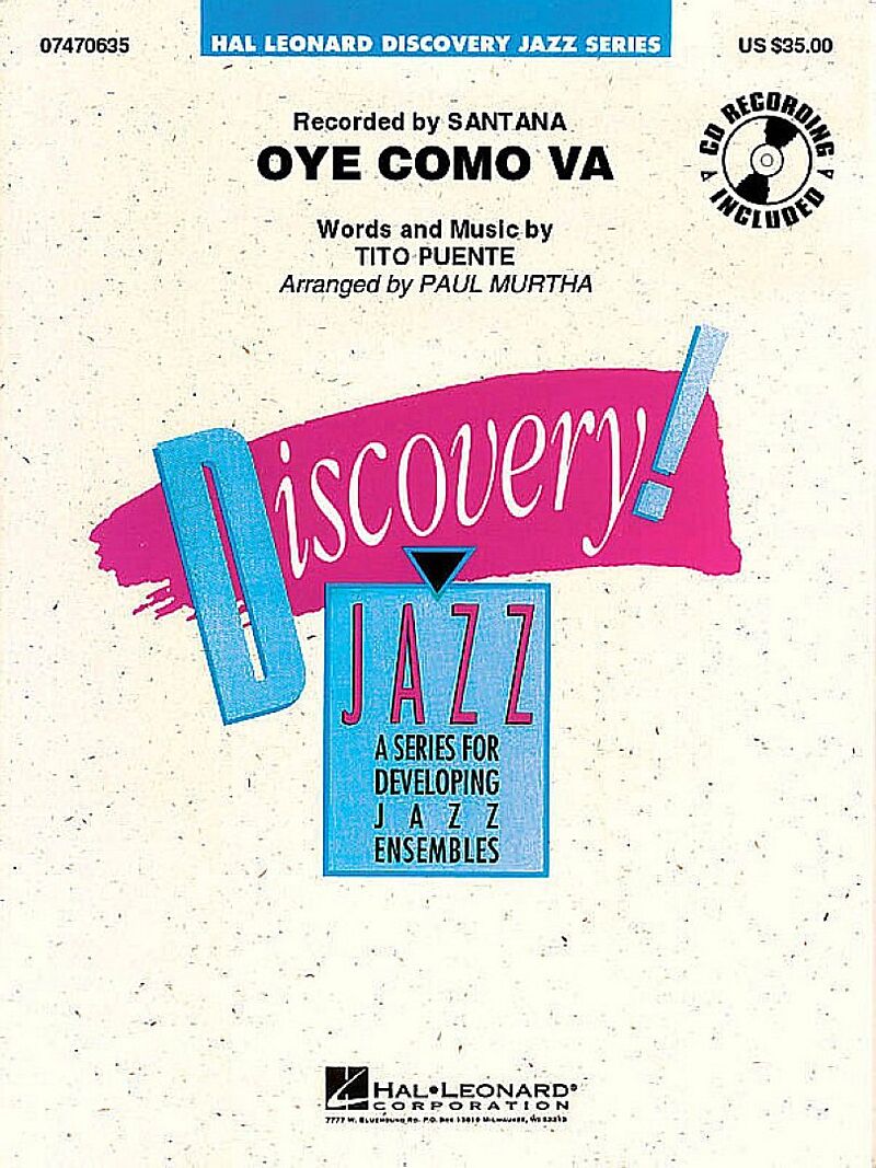 Oye como vafor jazz ensemble